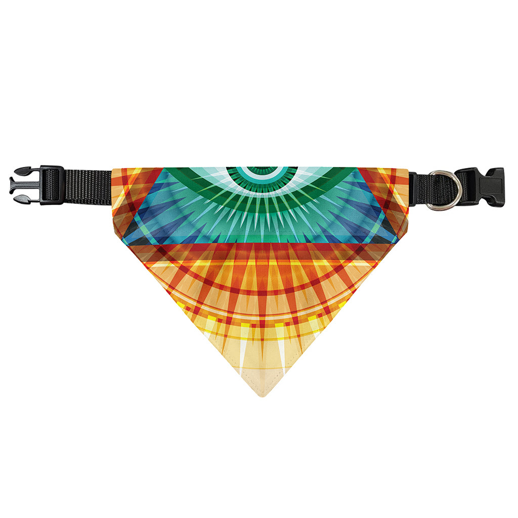 Illuminati Eye of Providence Print Over The Collar Dog Bandana