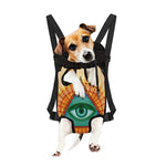Illuminati Eye of Providence Print Pet Carrier Backpack