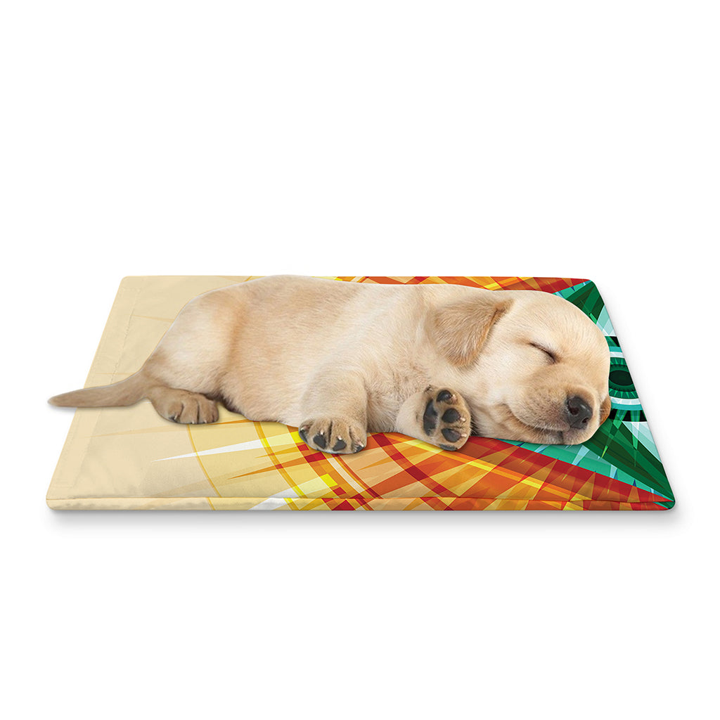 Illuminati Eye of Providence Print Pet Cooling Mat Cover