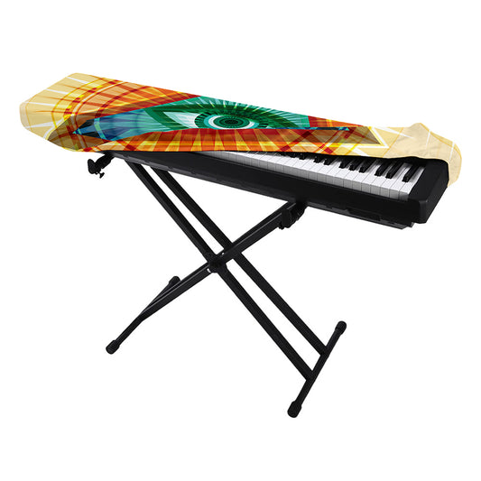 Illuminati Eye of Providence Print Piano Keyboard Cover