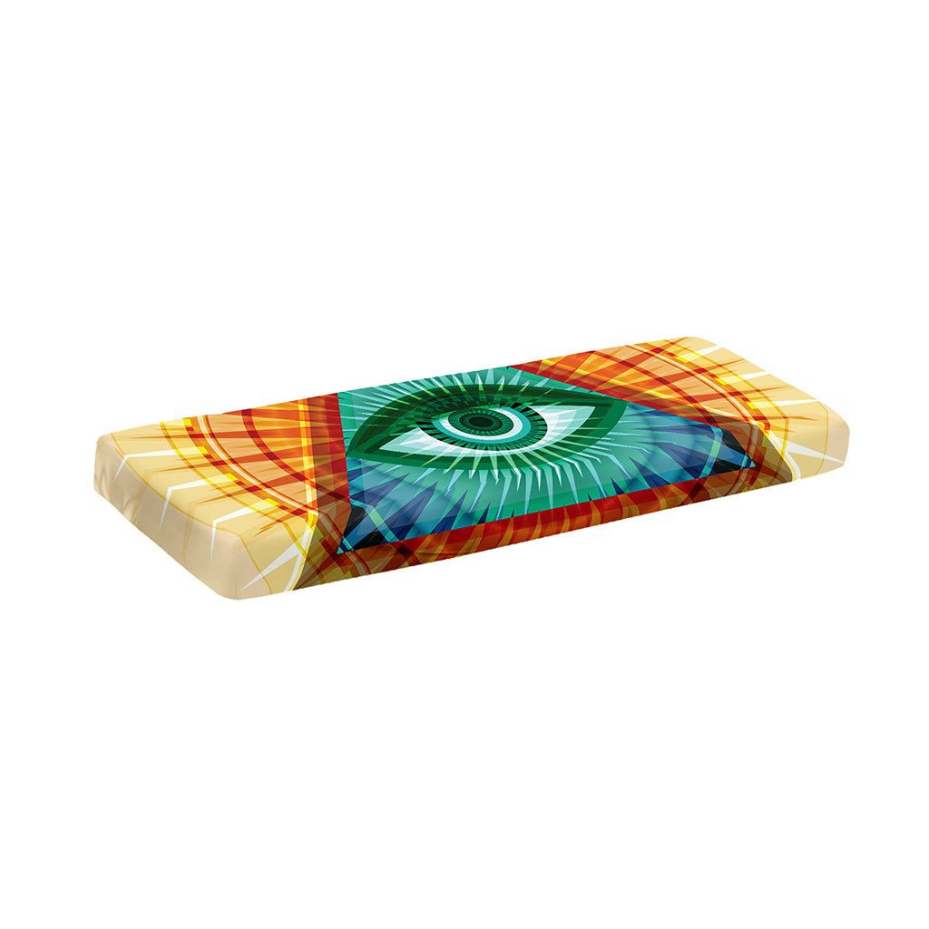 Illuminati Eye of Providence Print Piano Keyboard Cover