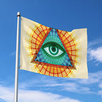 Illuminati Eye of Providence Print Polyester Flag