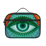 Illuminati Eye of Providence Print Portable Lunch Bag