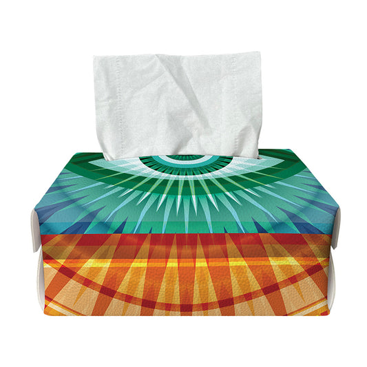 Illuminati Eye of Providence Print Rectangle Tissue Box Cover