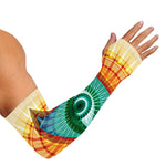 Illuminati Eye of Providence Print Sun Protection Arm Sleeves