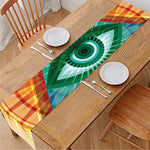 Illuminati Eye of Providence Print Table Runner