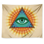 Illuminati Eye of Providence Print Tapestry