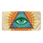 Illuminati Eye of Providence Print Towel