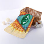 Illuminati Eye of Providence Print Towel
