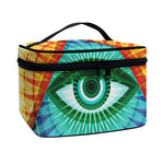 Illuminati Eye of Providence Print Travel Makeup Bag