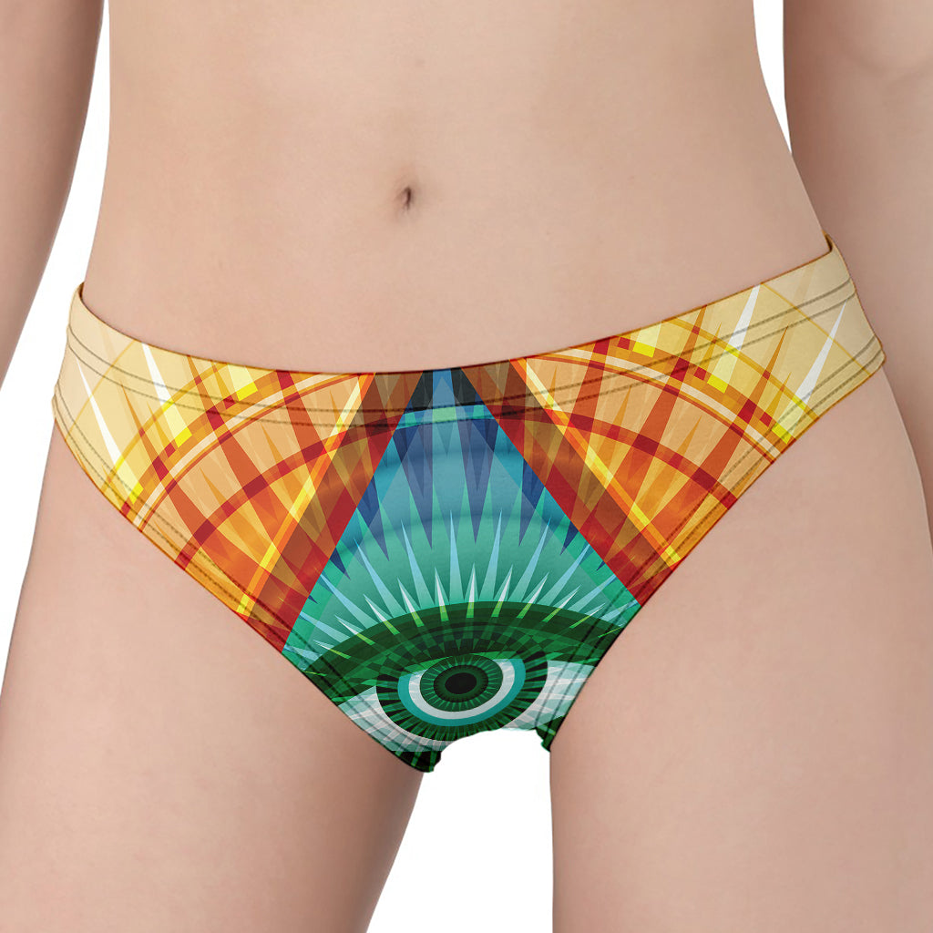 Illuminati Eye of Providence Print Women's Panties