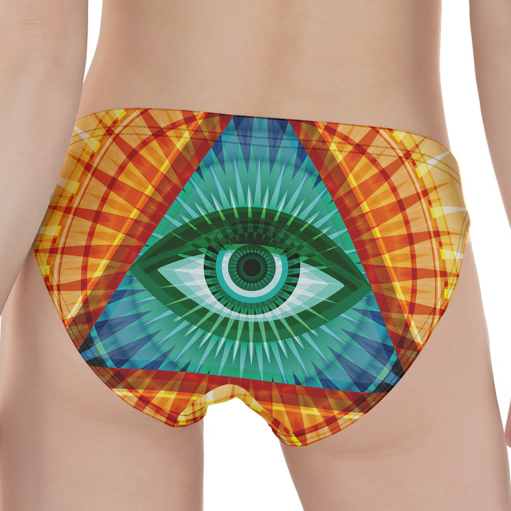 Illuminati Eye of Providence Print Women's Panties