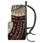 Illuminati Eye of Providence Symbol Print Backpack