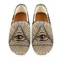 Eye of Providence Symbol Print Casual Shoes