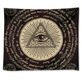 Eye of Providence Symbol Print Tapestry
