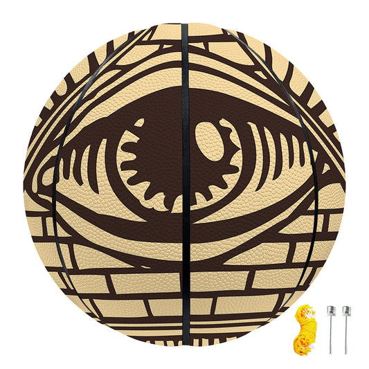 Illuminati Eye Print Basketball