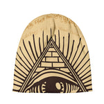 Illuminati Eye Print Beanie