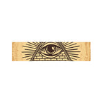 Illuminati Eye Print Bed Runner