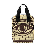 Illuminati Eye Print Bible Tote Bag