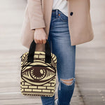 Illuminati Eye Print Bible Tote Bag