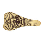 Illuminati Eye Print Bicycle Seat Cover