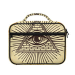 Illuminati Eye Print Briefcase Bible Bag