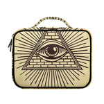 Illuminati Eye Print Briefcase Bible Bag