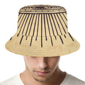 Illuminati Eye Print Bucket Hat