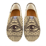 Illuminati Eye Print Casual Shoes
