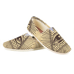 Illuminati Eye Print Casual Shoes