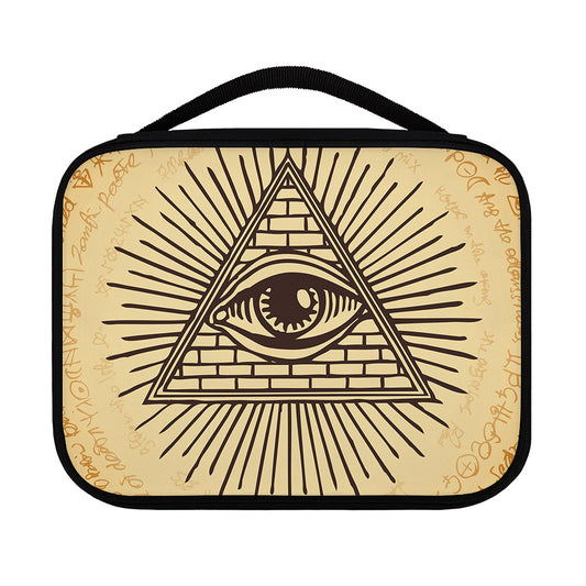 Illuminati Eye Print Classic Bible Case