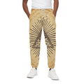 Illuminati Eye Print Cotton Sweatpants