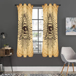 Illuminati Eye Print Curtain
