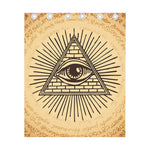 Illuminati Eye Print Curtain