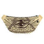 Illuminati Eye Print Fanny Pack