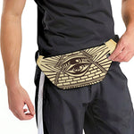 Illuminati Eye Print Fanny Pack