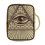 Illuminati Eye Print Front Pocket Bible Bag