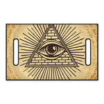 Illuminati Eye Print Golf Cart Seat Cover