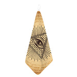 Illuminati Eye Print Hand Towel