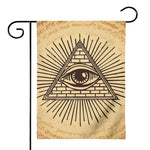Illuminati Eye Print House Flag