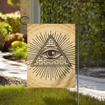 Illuminati Eye Print House Flag