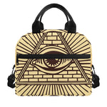 Illuminati Eye Print Insulated Lunch Bag