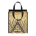 Illuminati Eye Print Insulated Lunch Tote