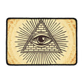 Illuminati Eye Print Kitchen Mat