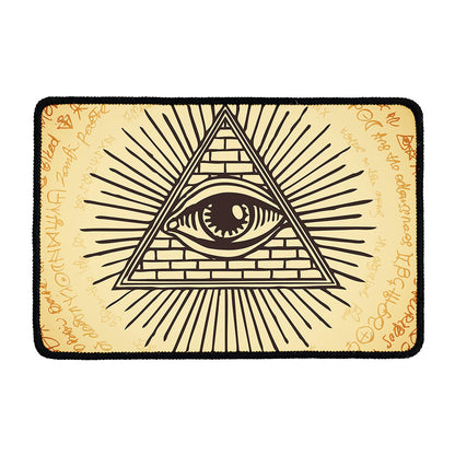 Illuminati Eye Print Kitchen Mat