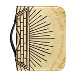 Illuminati Eye Print Leather Bible Cover