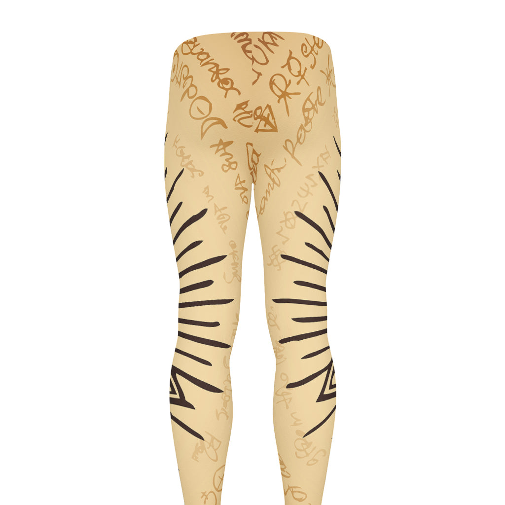 Illuminati Eye Print Men's leggings