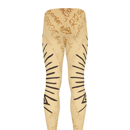 Illuminati Eye Print Men's leggings