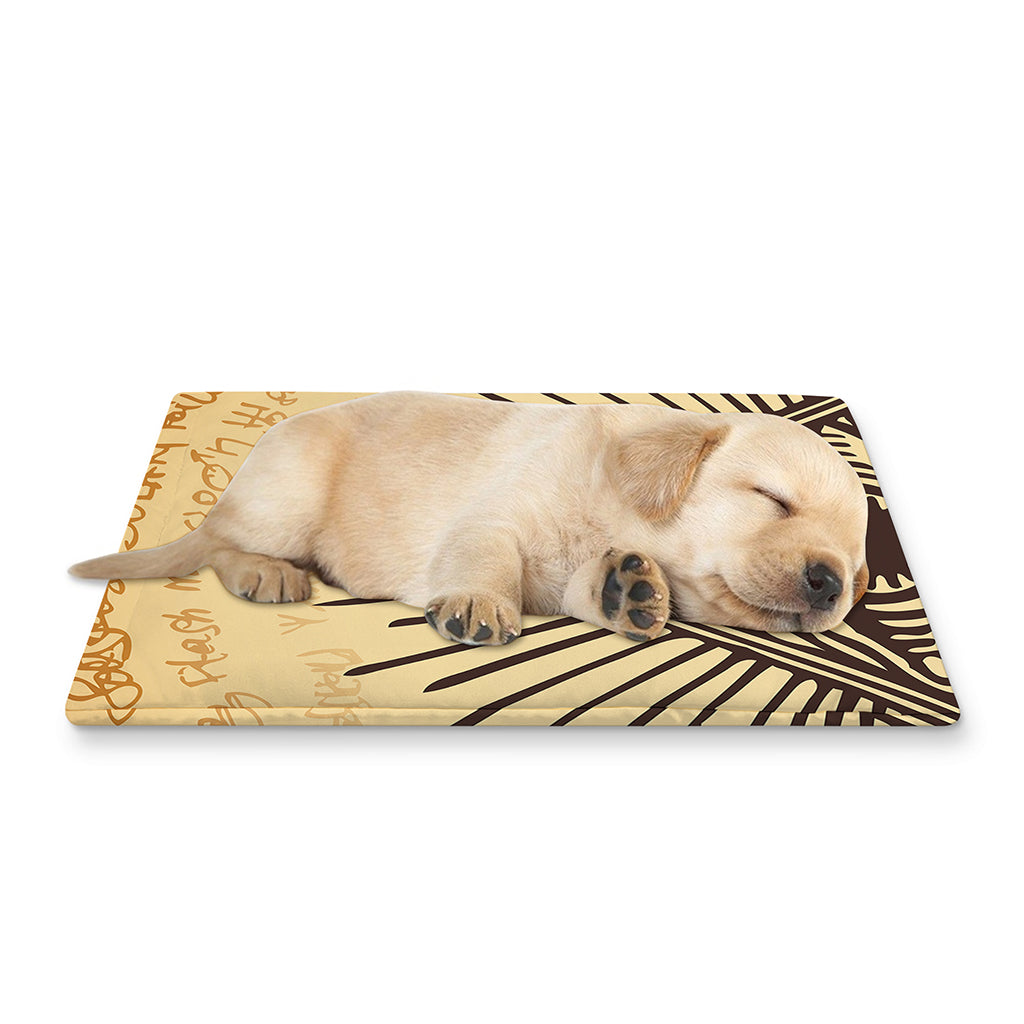 Illuminati Eye Print Pet Cooling Mat Cover