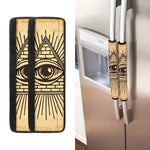 Illuminati Eye Print Refrigerator Handle Covers